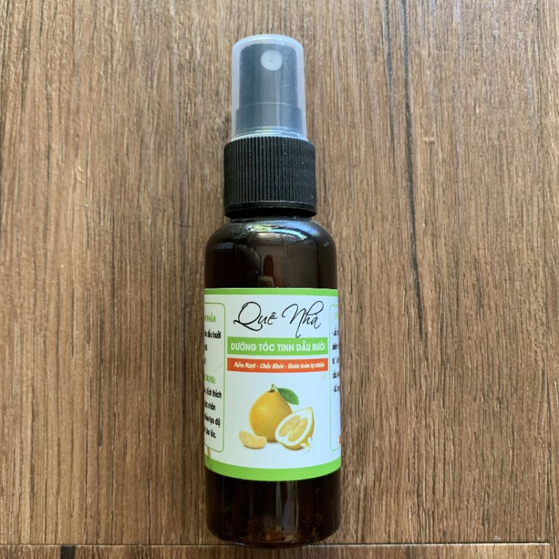 Xịt dưỡng tóc tinh dầu bưởi quê nhà 50ml - Nuôi dưỡng tóc, kích mọc tóc và giảm rụng