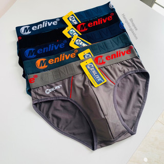 Combo 5 Quần sịp nam Menlive thun lạnh thoáng mát