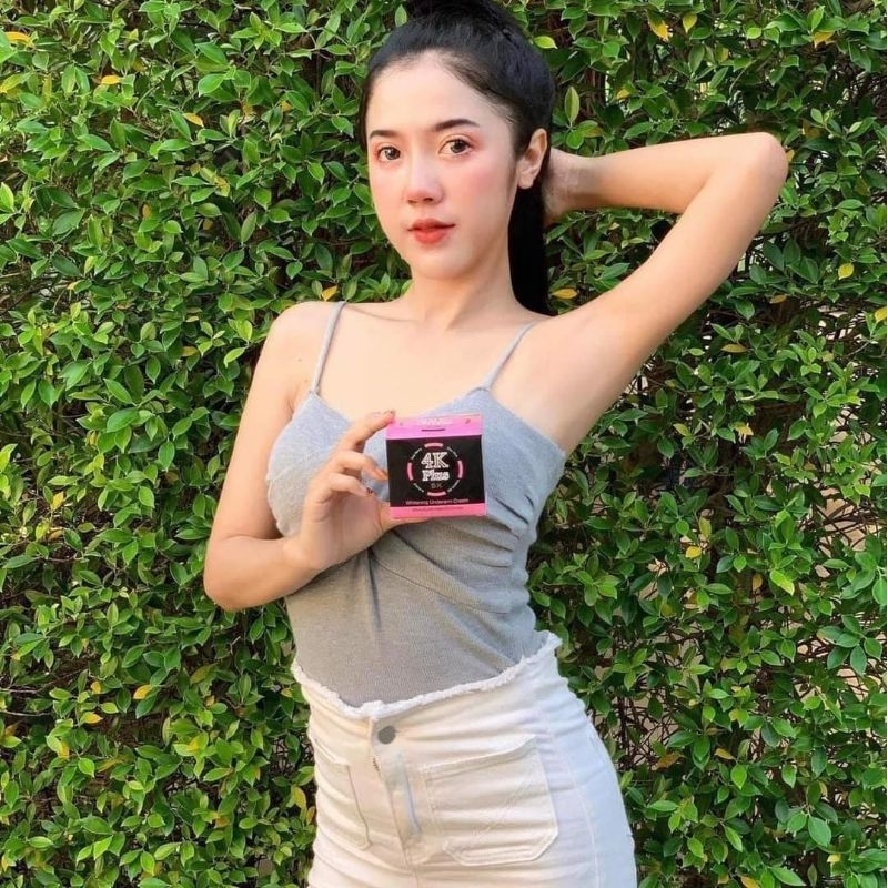 Kem dưỡng trắng giảm thâm nách 4k Plus 5x Whitening Underarm Cream Thái Lan 20g
