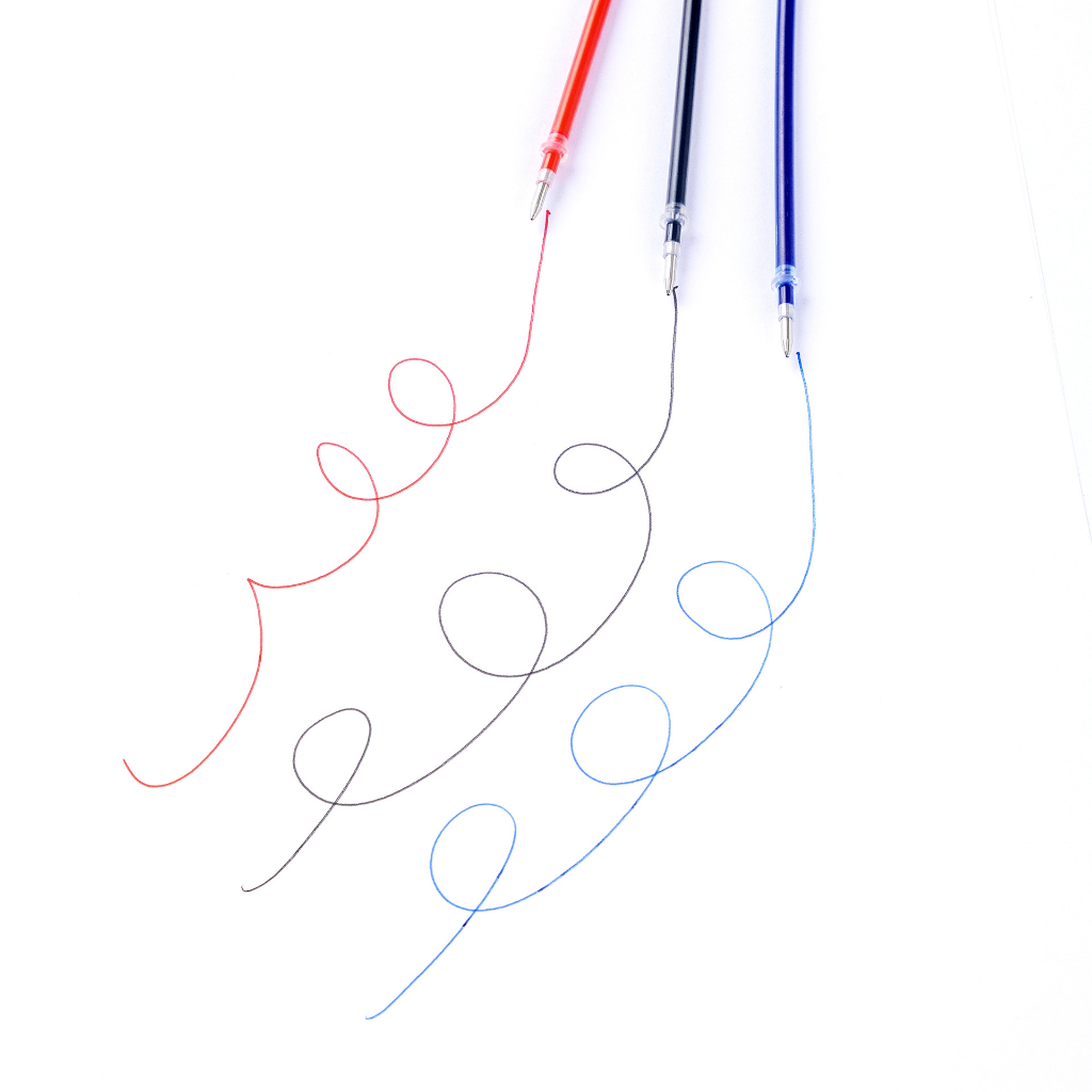 Combo 50 Ruột Bút Mực Nước Màu Xanh, Đen, Đỏ  0.38 mm, 0.5 mm Thay Thế Bút Chữ A Nati Store