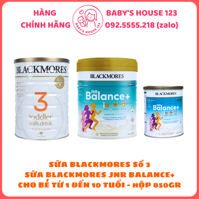 SỮA BLACKMORES - BLACKMORE ÚC/ BALANCE+ CHO BÉ TỪ 1 TUỔI MẪU MỚI