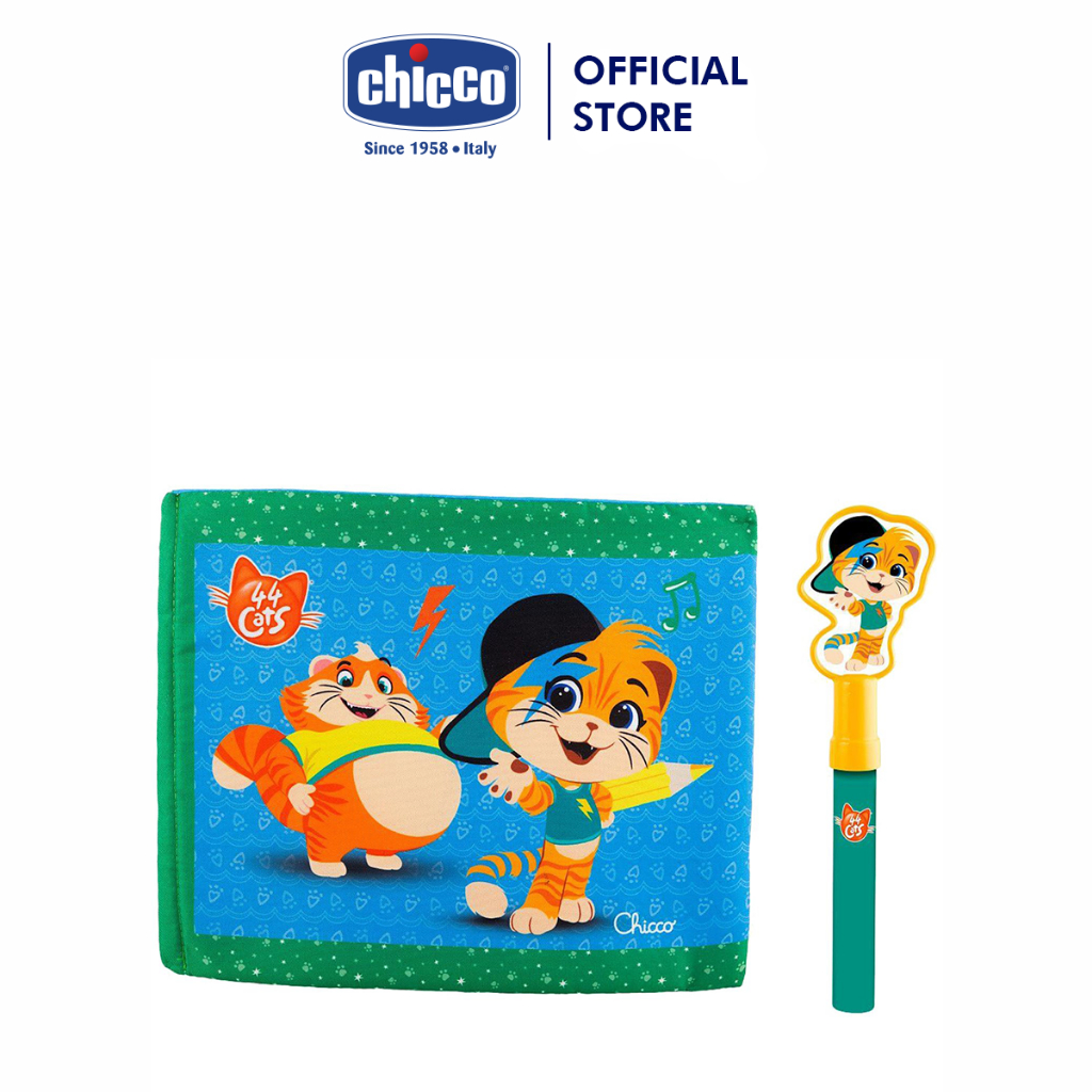 Tập tô màu diệu kì Chicco Magic Book màu xanh