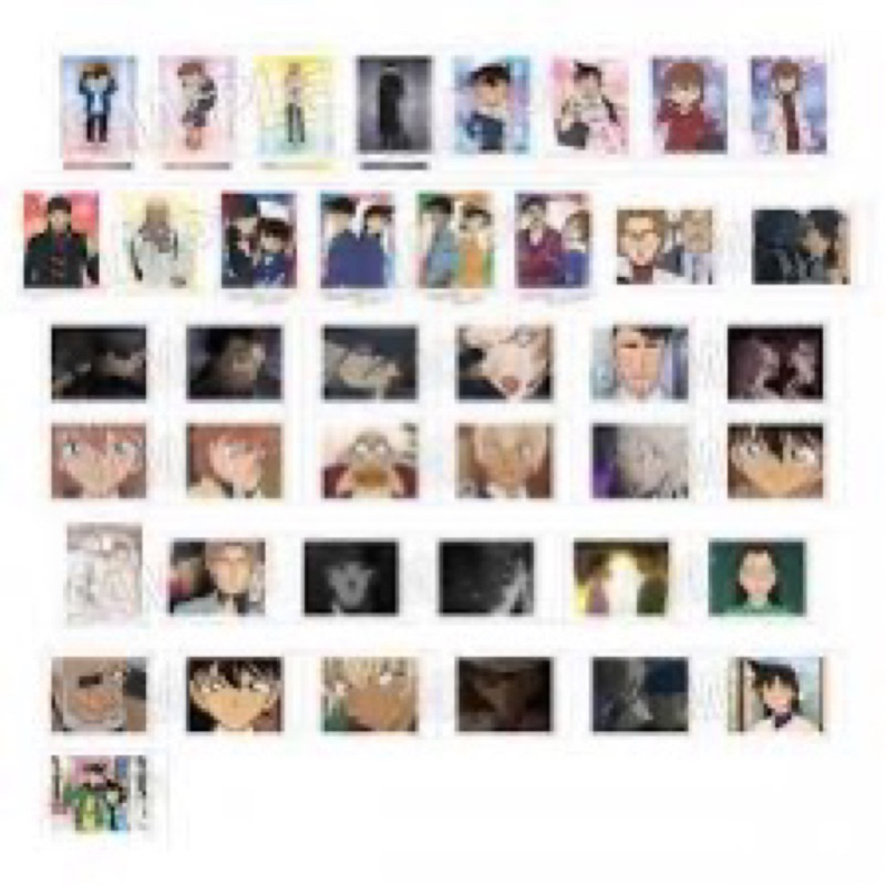 Thẻ nhân phẩm Conan pola vol 4