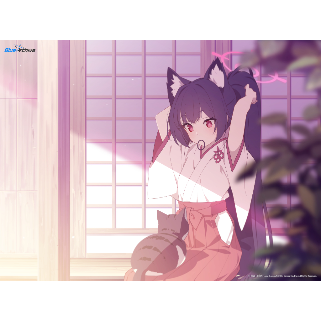 - Poster A4 Blue Archive Bản Official Digital Merch