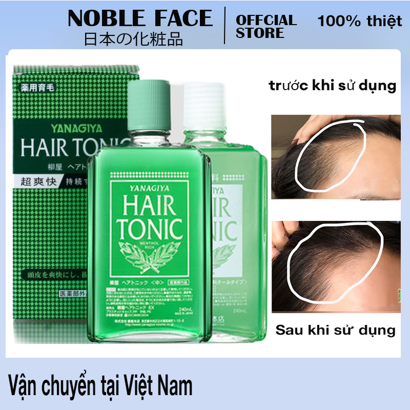 Tinh Dầu Dưỡng Tóc Bạc Hà Hair Tonic Yanagiya_240ml