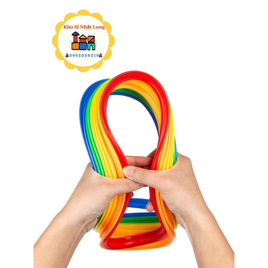 Set 10 Vòng Nhảy lò cò Thông Minh Cho Bé size lớn 38 cm có khớp nối