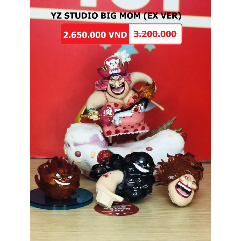 [RESIN - SALE GIÁ GỐC] Mô hình One Piece Yz Studio - Big Mom (Deluxe ver)