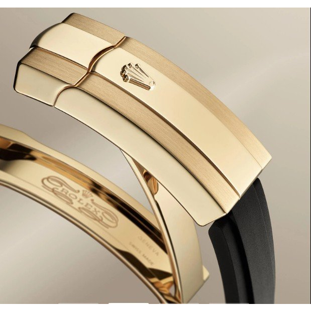 Khóa Rolex đầu bằng - khoá hộp Nguyên Khối dành cho Dây rolex size 20mm 21mm Thép không gỉ