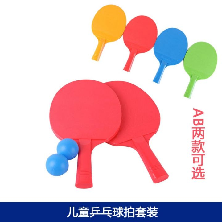 Bộ vợt bóng bàn bằng nhựa, vợt bóng bàn kèm bóng cho bé hoạt động ngoài trời cực bền