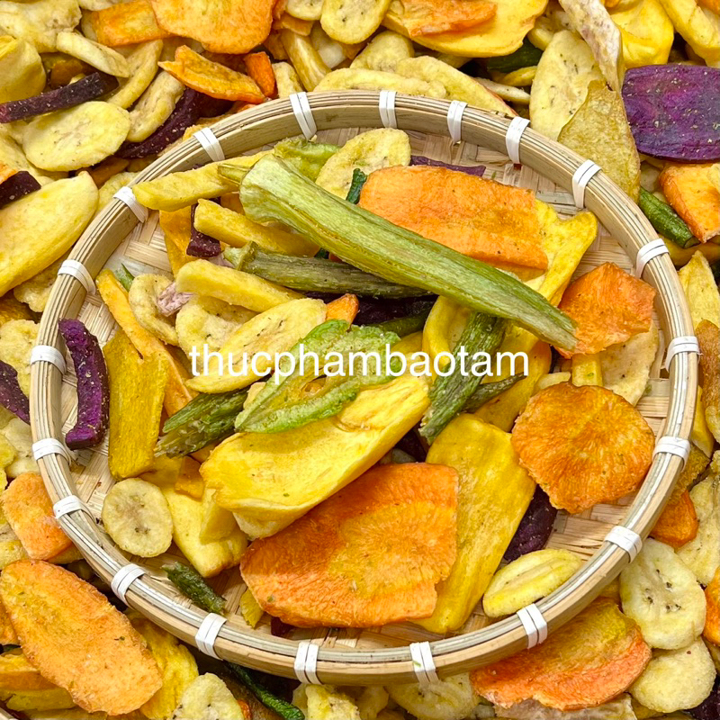 Rau Củ Quả Sấy Giòn - Hàng Loại 1