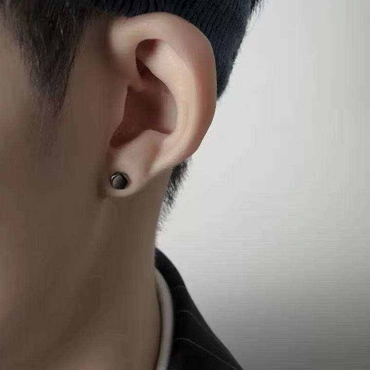 Khuyên tai bạc ngũ giác| TRANG SỨC BẠC ACCESSORIES