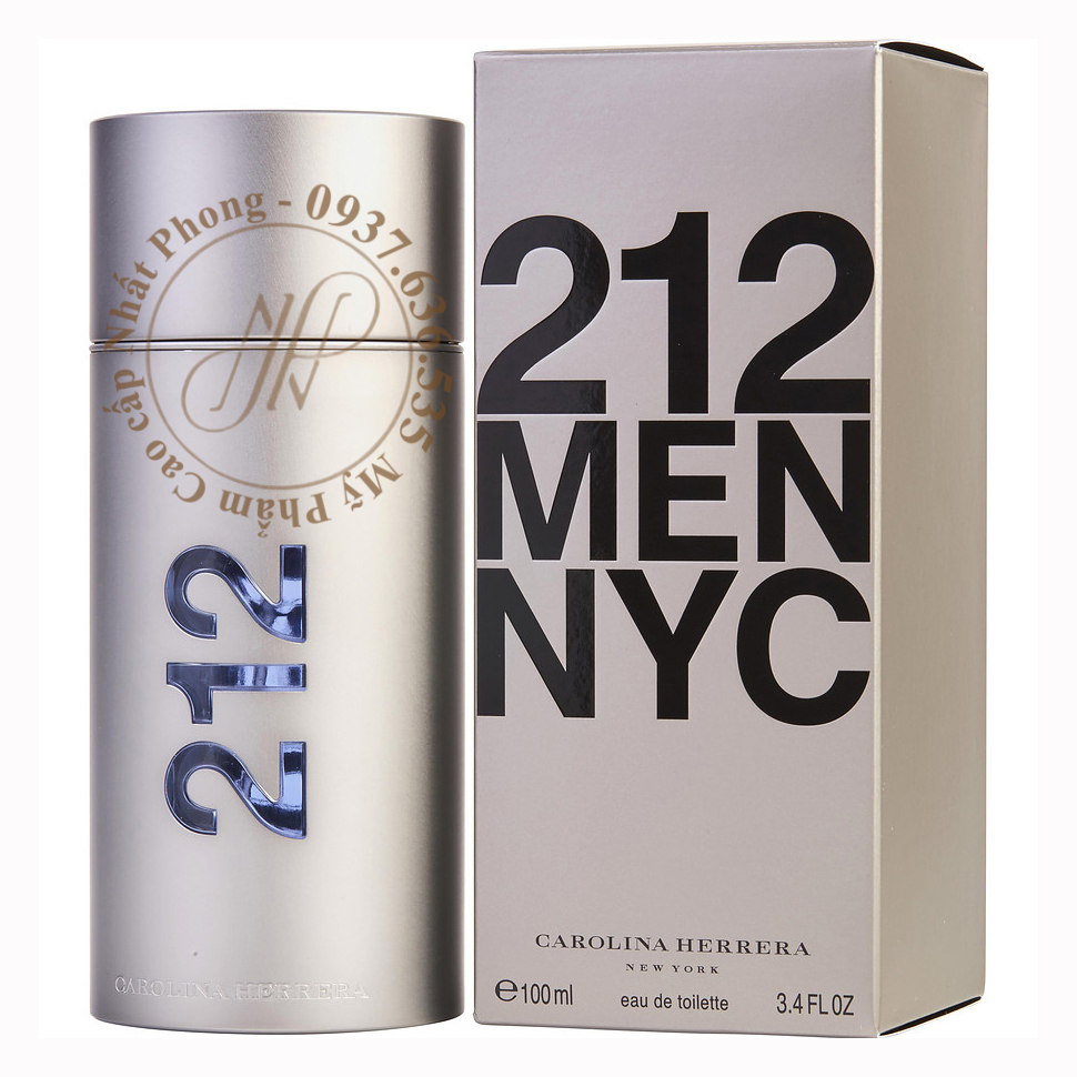 Nước hoa nam Carolina Herrera 212 Men NYC EDT 100ml