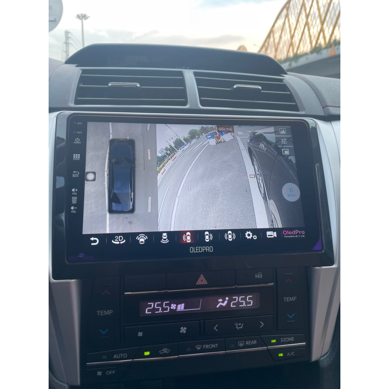 Màn hình Androi ô tô oled pro X4 và X4S liền Camera 360 độ !