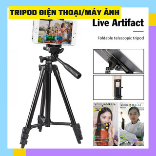 Tripod 3120a-3110a kèm kẹp điện thoại 3 chân điều khiển remote