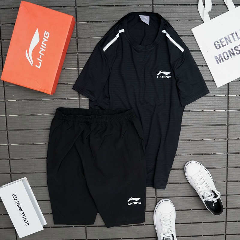 BỘ THỂ THAO NAM- ĐỒ BỘ NAM ÁO THÔNG HƠI QUẦN GIÓ THOÁNG MÁT Cinoman