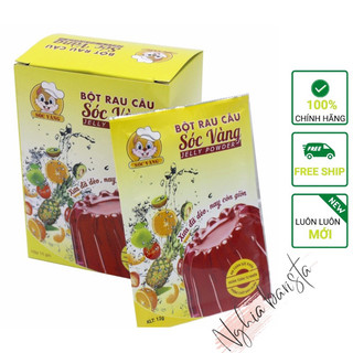 Bột Rau Câu Sóc Vàng