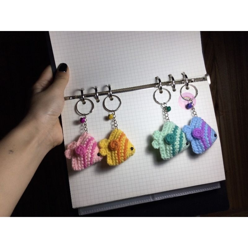 🐷🐇Móc khoá mini bằng len🐻🐣3cm