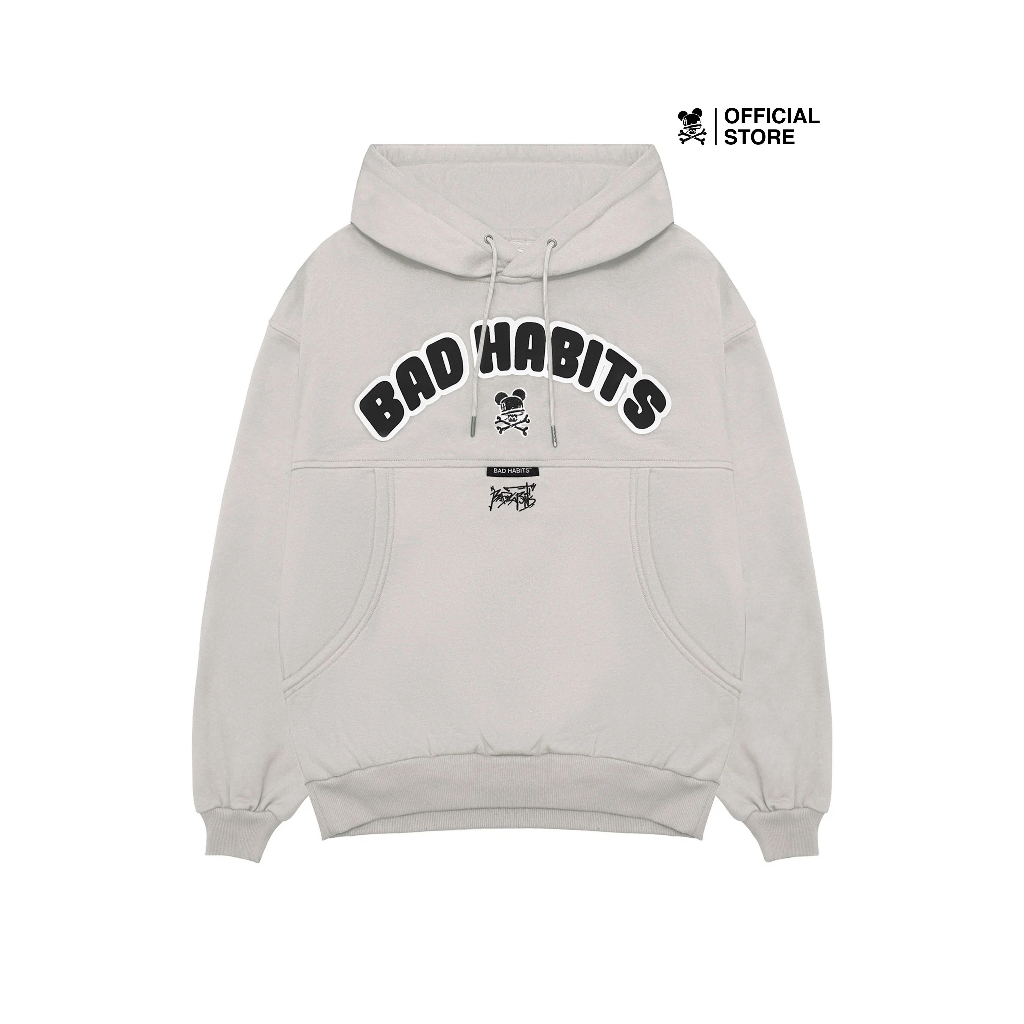 Áo Khoác Nam Nữ Bad Habits LUCKY YEAR HOODIE - TAN - Local Brand Chính Hãng