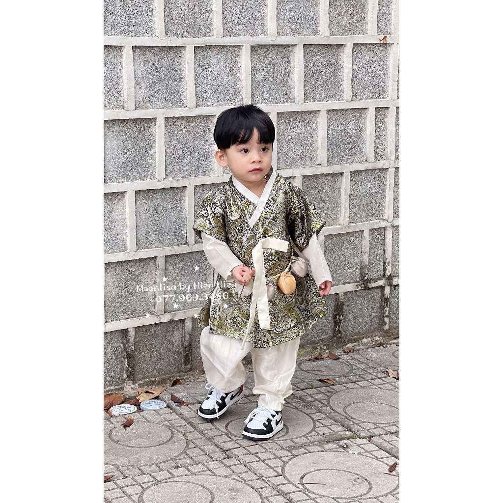 Hanbok Hàn Quốc Cho Bé Trai Sản Xuất Trực Tiếp MOONLISA