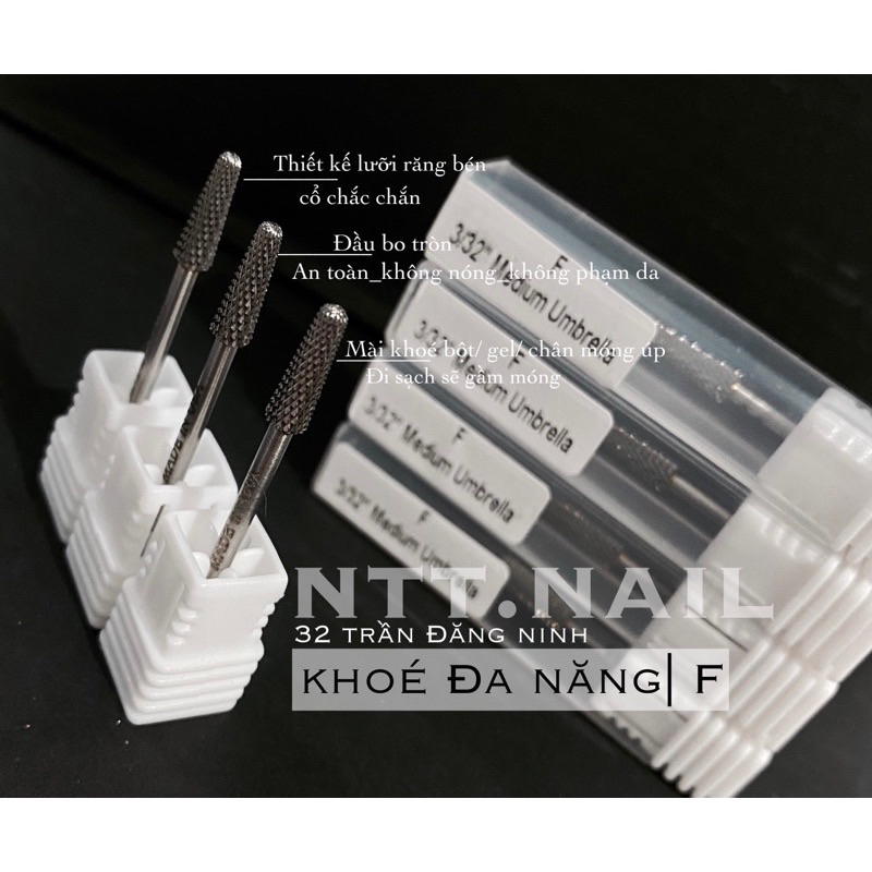 Đầu mài khoé mài chân móng úp,bột,gel