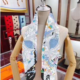 Khăn Lụa Hoạ Tiết, Khăn bản vuông 90x90cm khâu tay viền - Hàng có sẵn