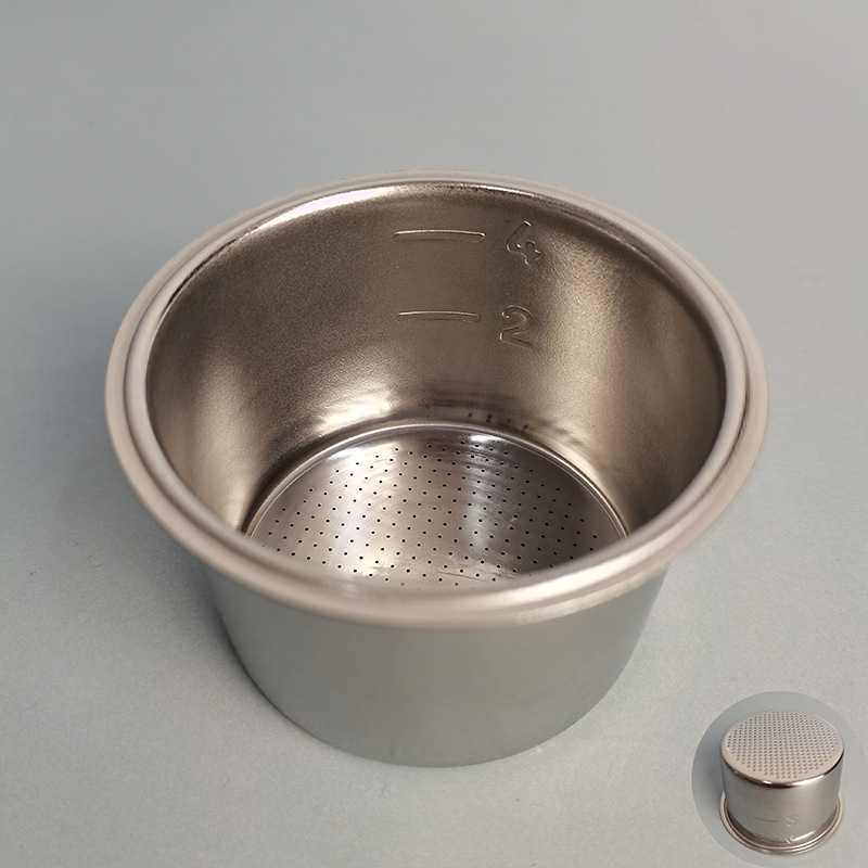 Giỏ lọc 4 cup size 51mm, phin lọc 4 cup INOX thay thế cho máy pha cà phê