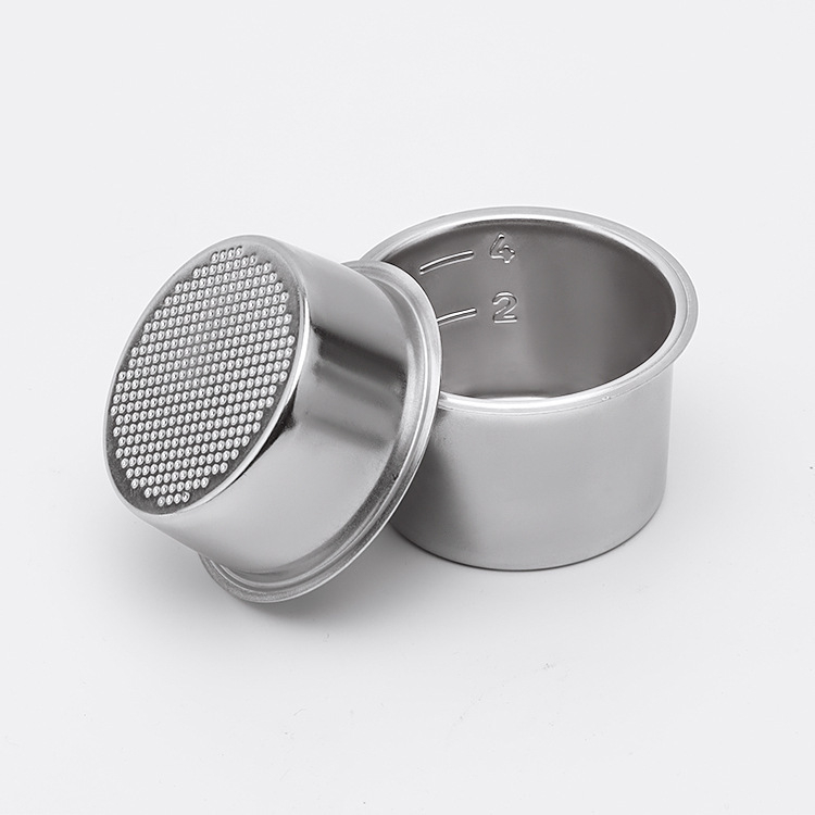 Giỏ lọc 4 cup size 51mm, phin lọc 4 cup INOX thay thế cho máy pha cà phê