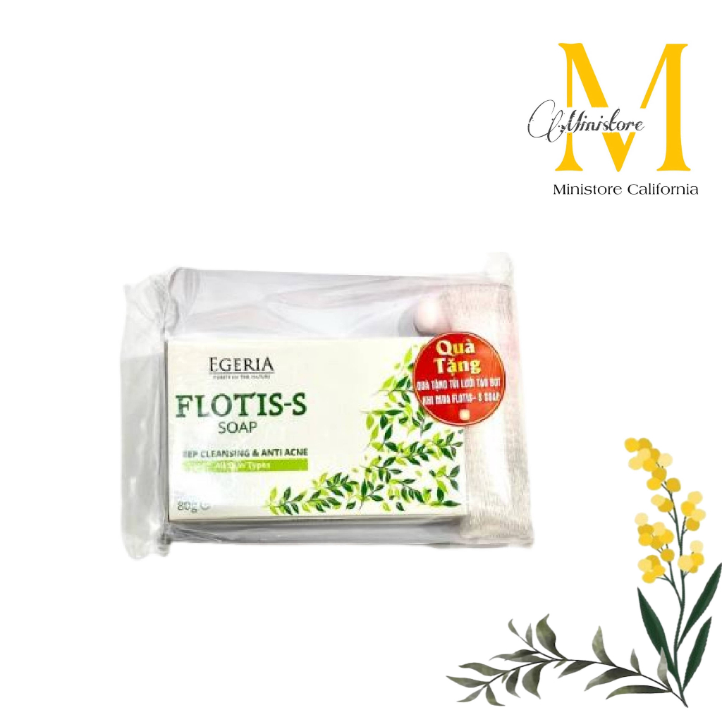 XÀ PHÒNG TẮM Y KHOA EGERIA FLOTIS -S SOAP DÀNH CHO DA MỤN