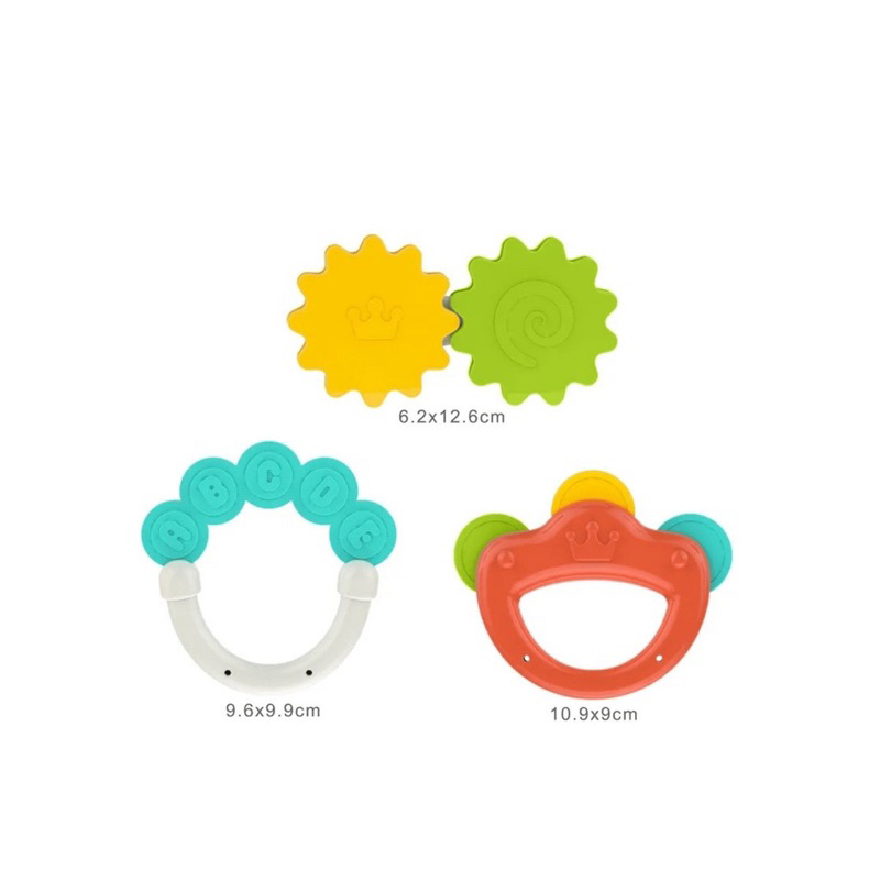 Đồ Chơi Lục Lạc, Xúc Xắc Gặm Nướu HUANGER Baby Rattles Cho Bé Sơ Sinh Từ 0 Tháng Tuổi