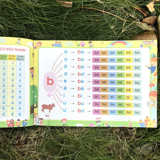 Cho Bé Tập Đánh Vần Tiếng Việt (Phiên Bản 124 Trang)