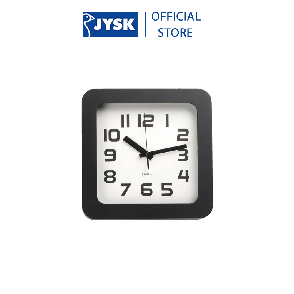 Đồng hồ treo tường | JYSK Sigvart | nhựa | nhiều màu | 23x23x4cm