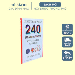 Sách tiếng anh - 240 speaking topics - volume 2