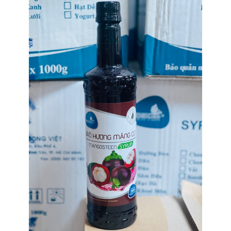 Hot Siro măng cụt benus 750ml