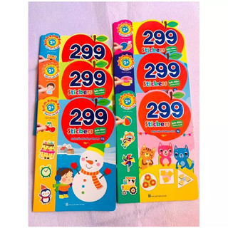 Sách - 299 stickers bóc dán thông minh