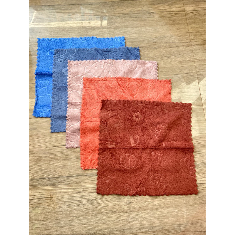 Combo 5 khăn vuông lau bếp giá rẻ, thấm hút tốt, nhanh khô