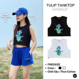COMBO QUẦN JOGGER BASIC VÀ ÁO TANKTOP TULIP