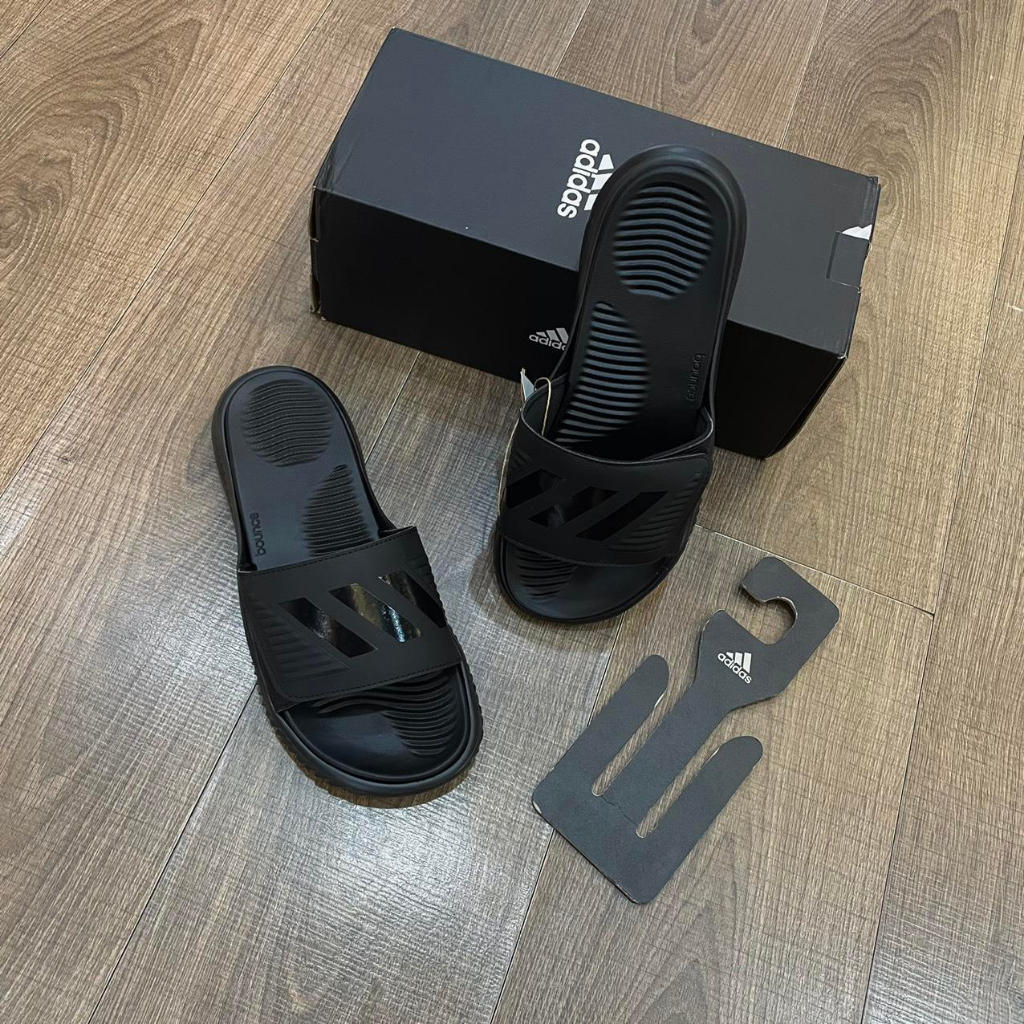 Dép Adidas Alphabounce V1 V2 Màu Đen Fullbox - GY9416