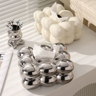 Hộp đựng giấy ăn, khăn giấy gốm sứ