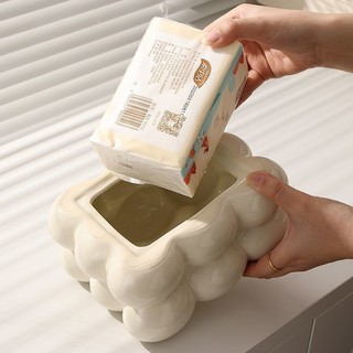 Hộp Đựng Giấy Ăn, Khăn Giấy Gốm Sứ