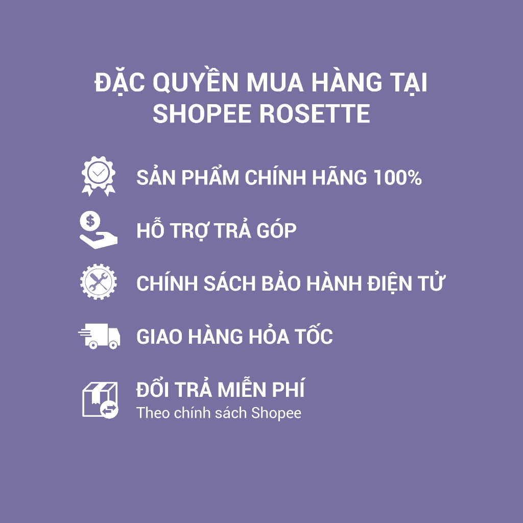 Combo Tẩy Tế Bào Chết Dành Cho Da Khô Rosette Gommage Moist 120g Và Sữa Rửa Mặt Làm Sáng Da Rosette 120g