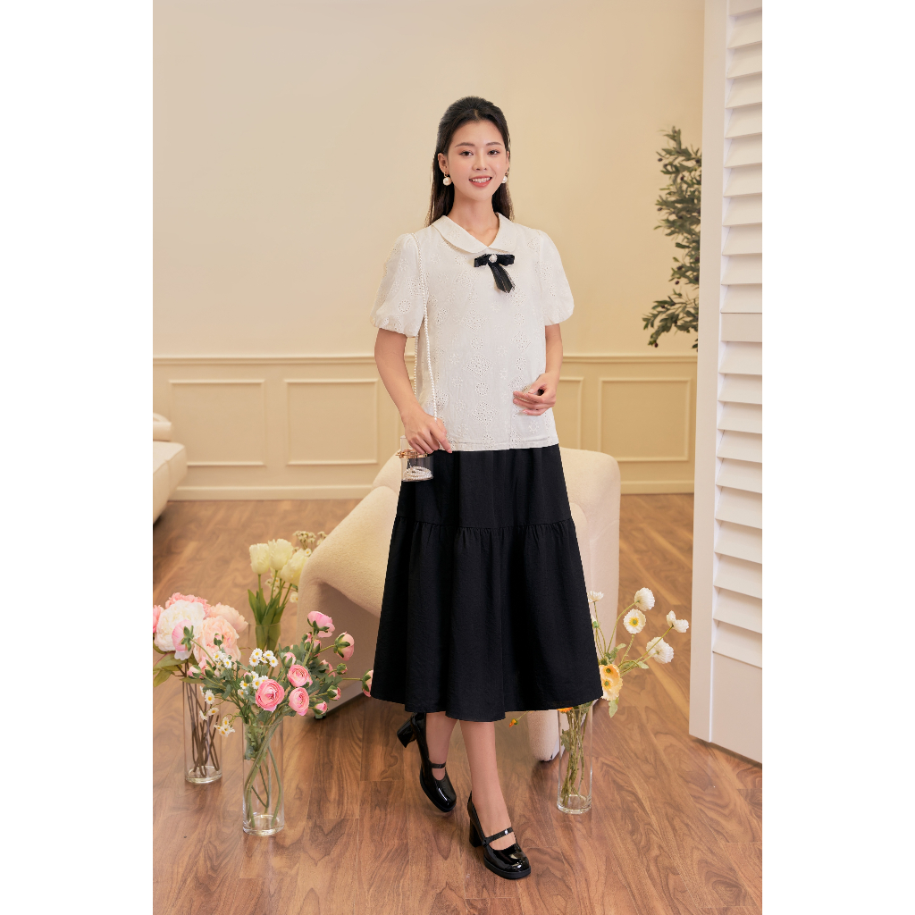 Chân váy 3 tầng Vane Skirt thiết kế dáng xòe basic dễ phối đồ, thiết kế nữ tính trẻ trung by L'amme