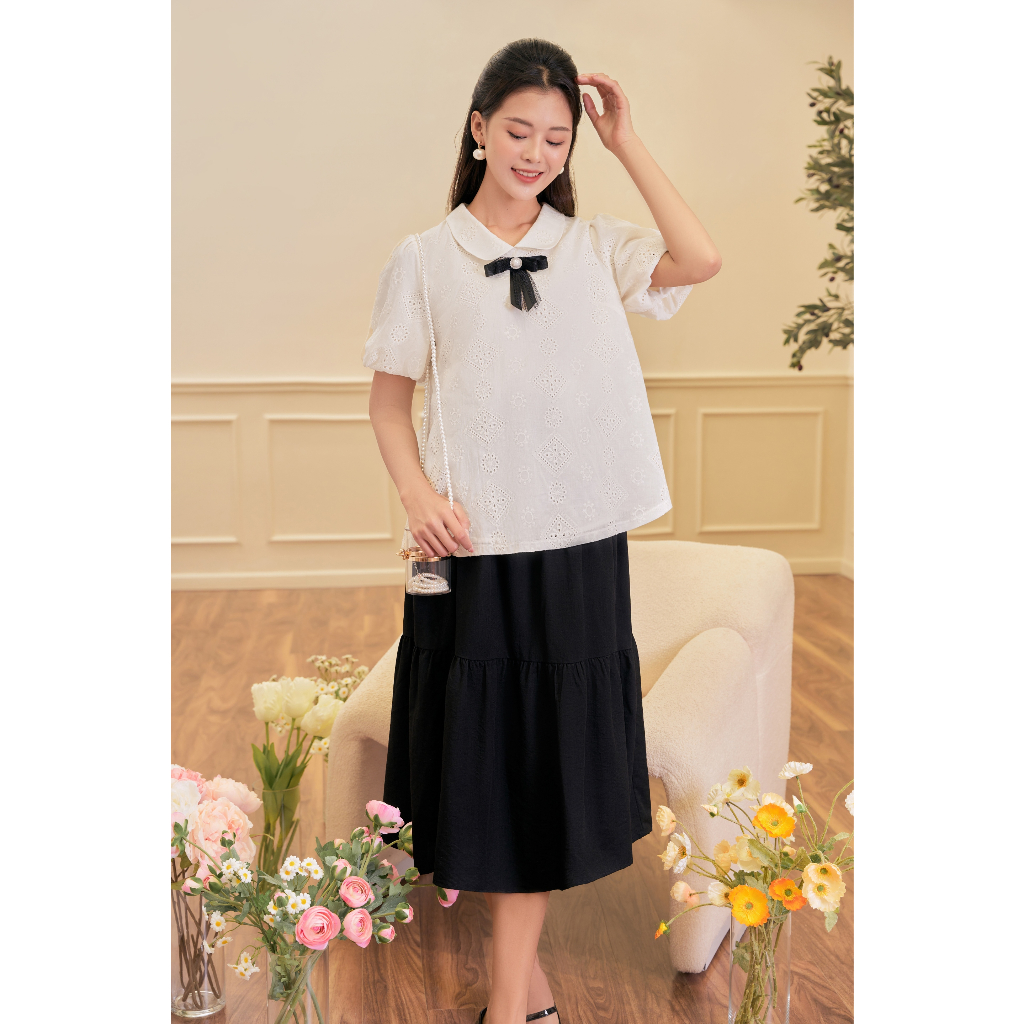 Chân váy 3 tầng Vane Skirt thiết kế dáng xòe basic dễ phối đồ, thiết kế nữ tính trẻ trung by L'amme