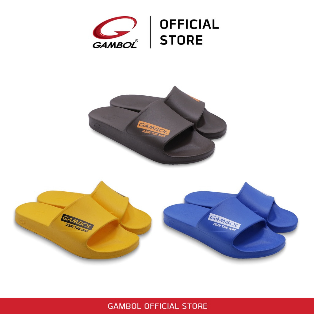 Dép Thái Lan Nam Quai Ngang GAMBOL 42184 Đúc Siêu Nhẹ