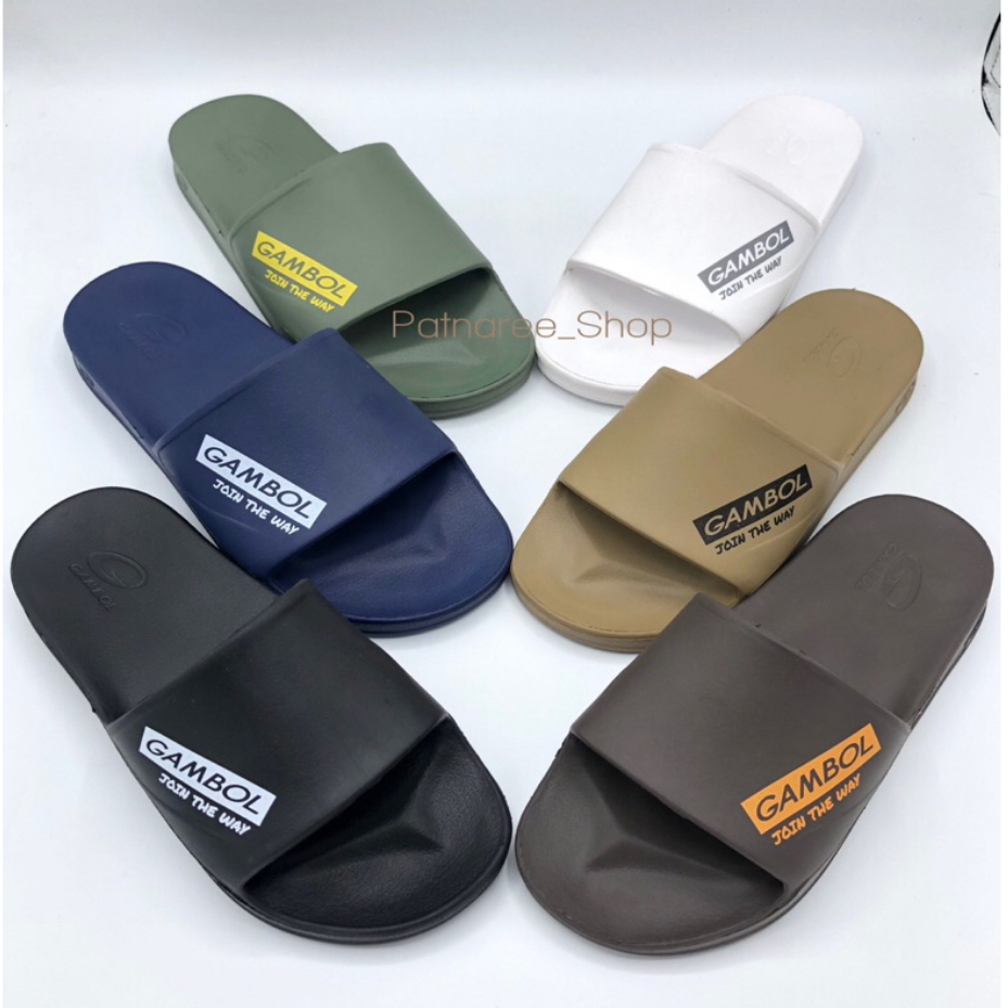 Dép Thái Lan Nam Quai Ngang GAMBOL 42184 Đúc Siêu Nhẹ
