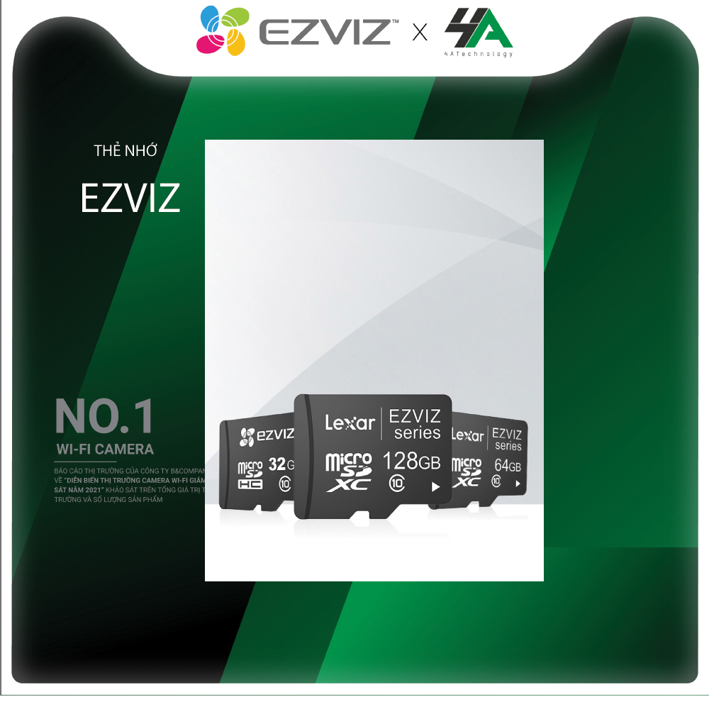 Thẻ nhớ chuyên dùng cho camera Ezviz 32GB 64GB