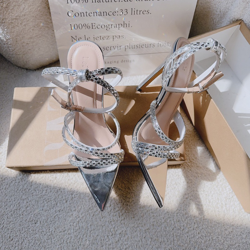 Gót Mũi Nhọn Đá Dây Gài Lâp Lấp G1130