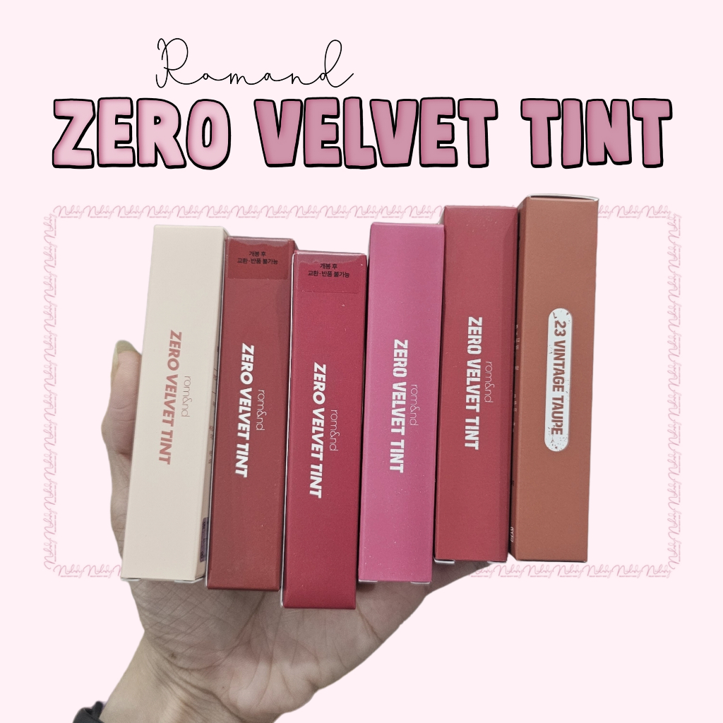 [Màu 04-30] Son Romand Zero Velvet Tint