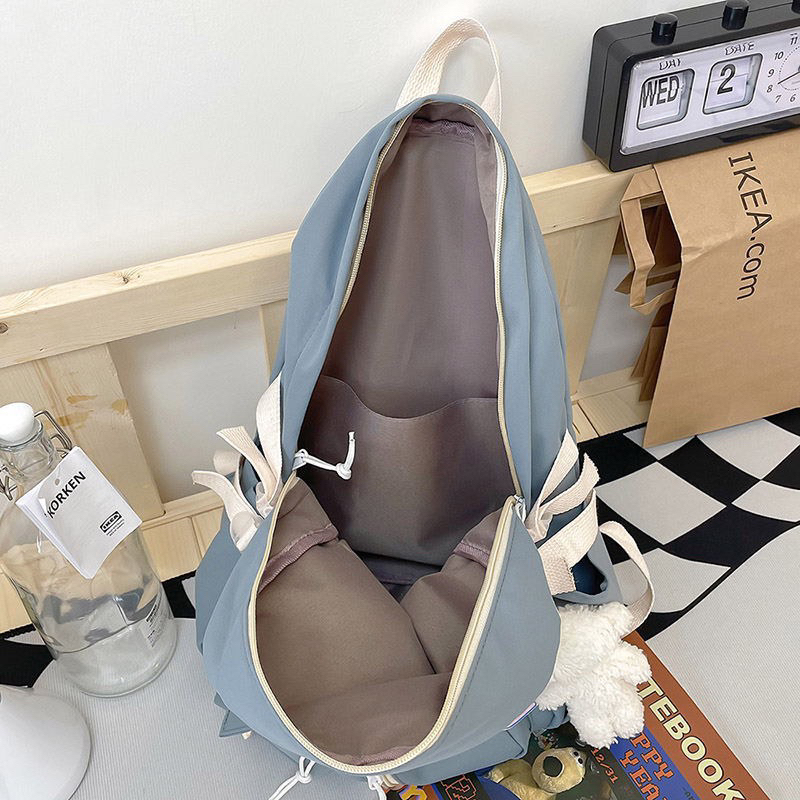 Balo unisex đi học nam nữ Balo thời trang Ulzzang Hàn Quốc cá tính dễ thương chống nước đầy đủ phụ kiện Beliti cao cấp