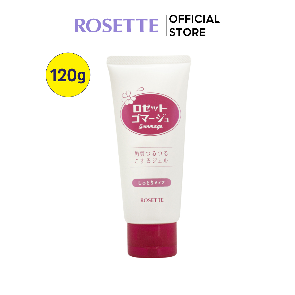 Tẩy Tế Bào Chết Dành Cho Da Khô Rosette Gommage Moist 120g