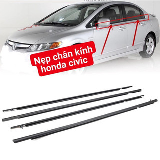 Bộ nẹp chân kính honda civic 2006-2012